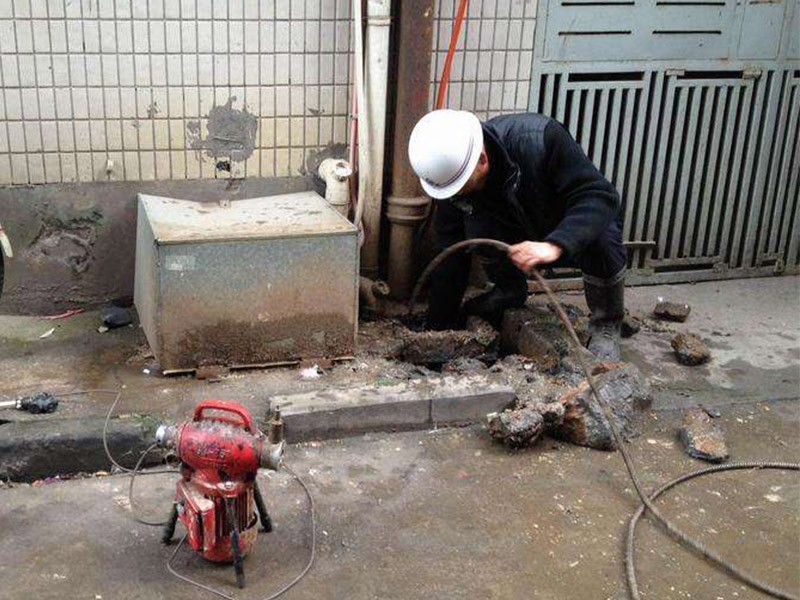 望江疏通下水道-洗菜池疏通